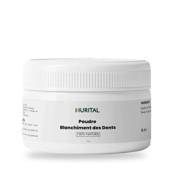 Poudre Blancheur des Dents NURITAL